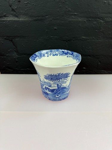 Spode blue italian planter - planter, /