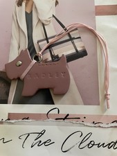 Radley Pink Leather Dog Tag
