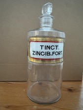 Vintage Label Under Glass