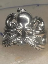 Octopus ring ocean band size