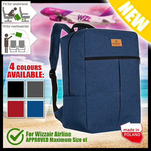 Black grey blue - blue, carry-on
