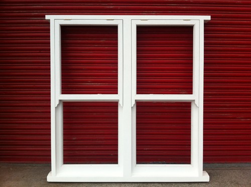 New wooden timber mock - new,