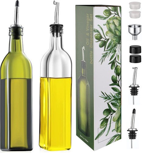 Olive oil dispenser - olive,
