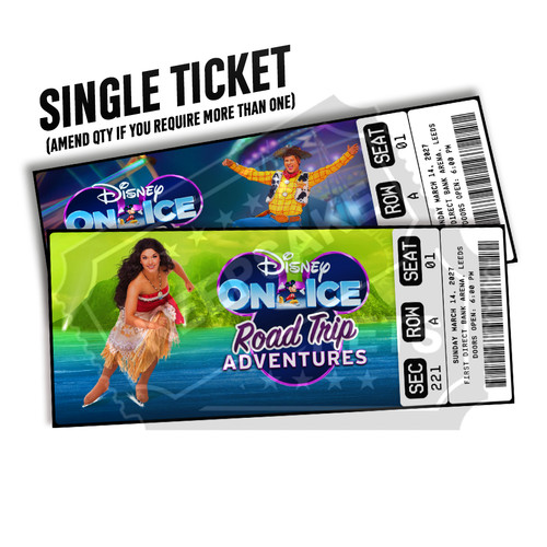 Disney ice road trip - on,