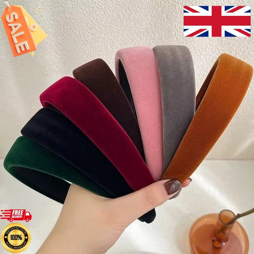 Velvet aliceband hair band - velvet,