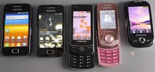 5 x Samsung Phone Bundle All