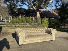 Golden Chesterfield 4 Seater