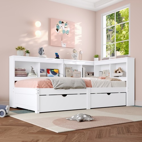 Daybed with drawers - with, &