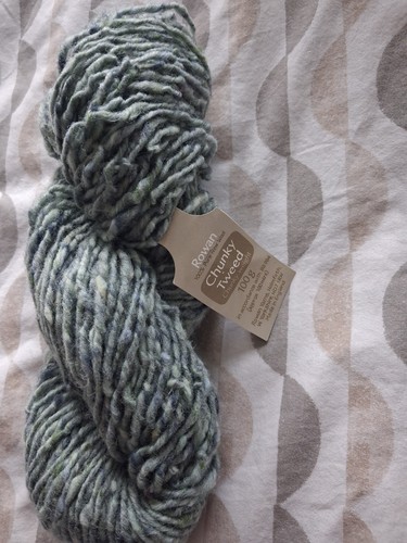 Rowan chunky tweed wool yarn