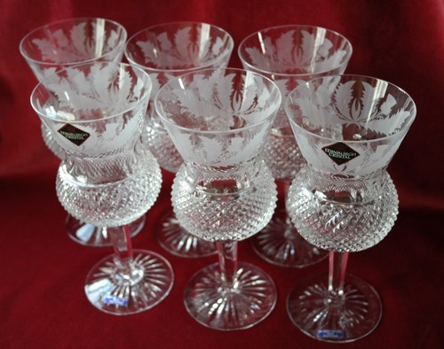 Edinburgh crystal thistle - crystal,