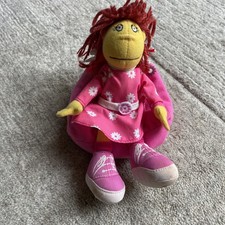 Vintage Tweenies Fizz Soft Toy Doll Sitting On Bean Bag Plush CBeebies