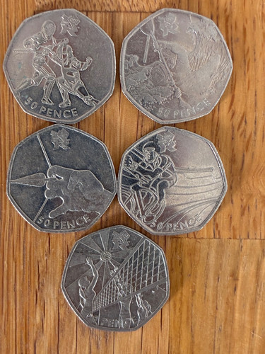 2012 london olympics 50p - 2012,