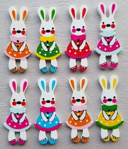Pretty bunny girl printed - bunny,