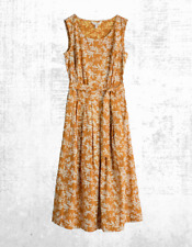 Ex Ex Seasalt Women’s Sleeveless Belle Dress in Golden Acacia
