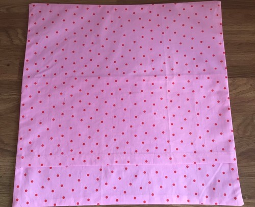 Square cushion cover made - cover, w/