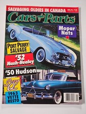 Cars & Parts Magazine November 1994 '52 Nash Healy '50 Hudson '63 Vette Resto