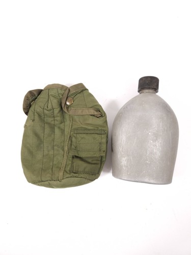 Vintage army canteen 1945 - vintage,