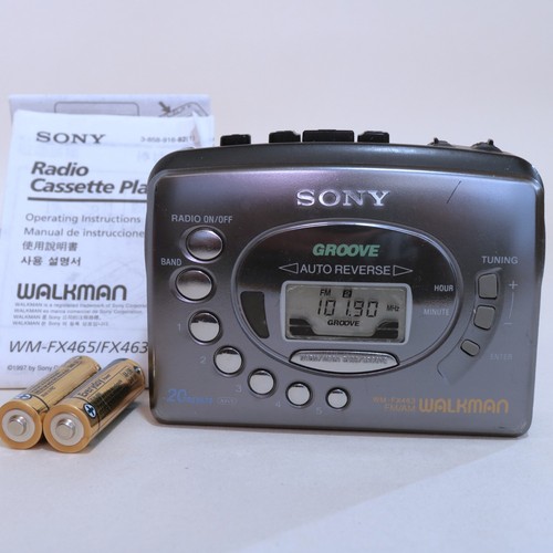 Walkman cassette player radio - walkman,