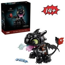 How To Train Your Dragon Toothless Night Fury Dragon Building Blocks Set Toy