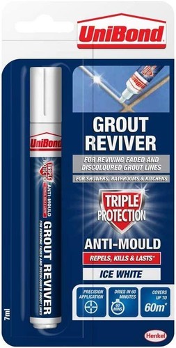 Unibond grout reviver pen - grout, anti