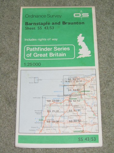 Ordnance survey pathfinder - ordnance,