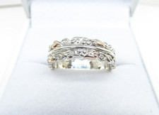 Clogau Gold Silver & 9ct Rose