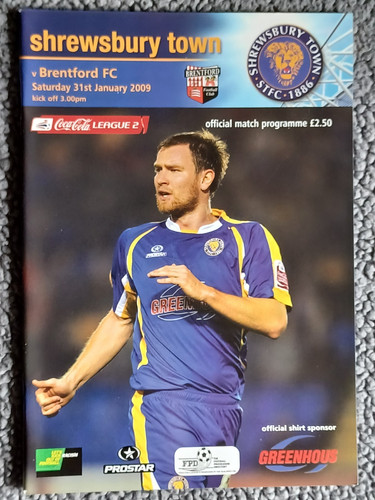 Shrewsbury town brentford - town,
