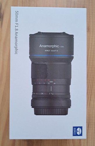 Sirui 50mm 8 anamorphic - sirui,