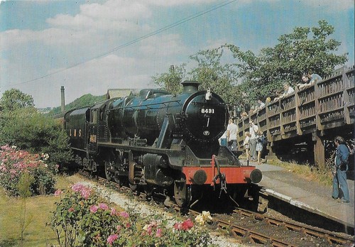 Railway postcard lms - 8f, 48431