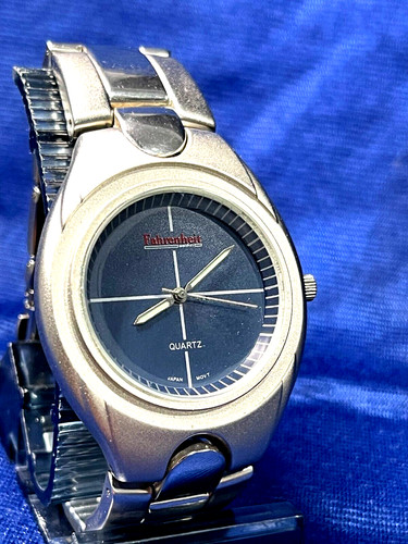 Men fahrenheit quartz watch - quartz,