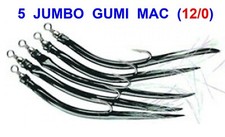 5 BLACK GUMI MAC SAND EELS