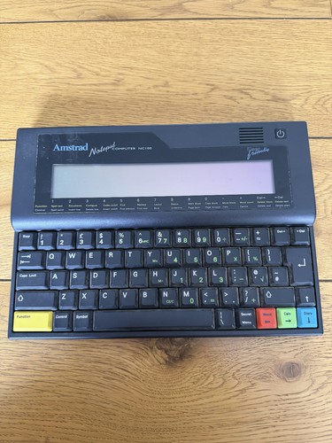 Amstrad nc100 notepad computer - nc100,