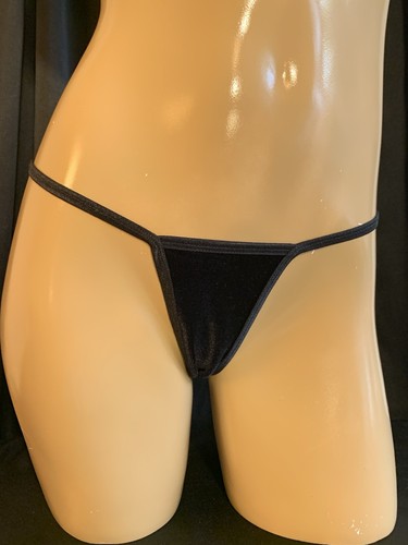 Thong panty black - thong,