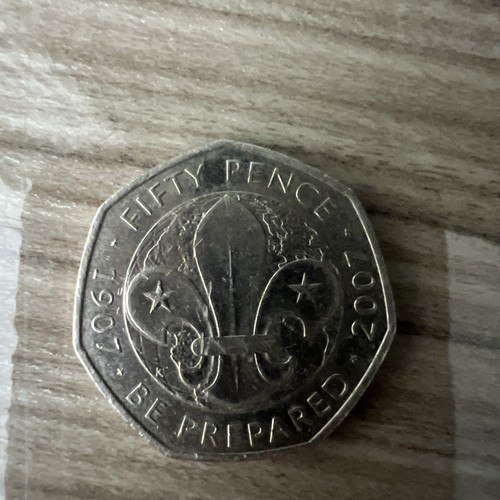 Rare 2007 50p coin - 2007,