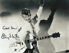 Tommy Steele Hand Signed 8x6