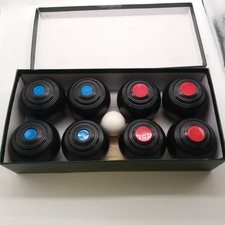 Vintage Mini Carpet Bowls Set In Box / Game /Indoor H16