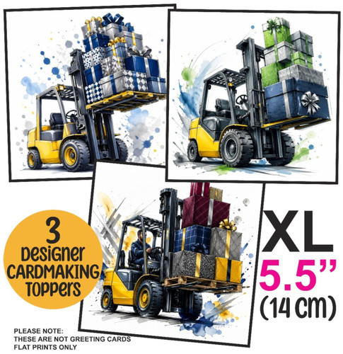Card toppers for - xl,