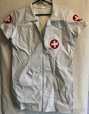 White PVC Nurse’s Uniform