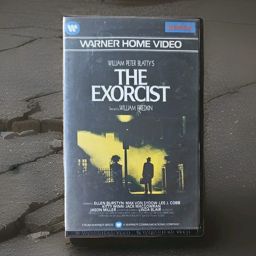 The exorcist vhs - exorcist, pre-cert