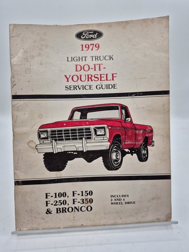 Ford 1979 truck service - truck,