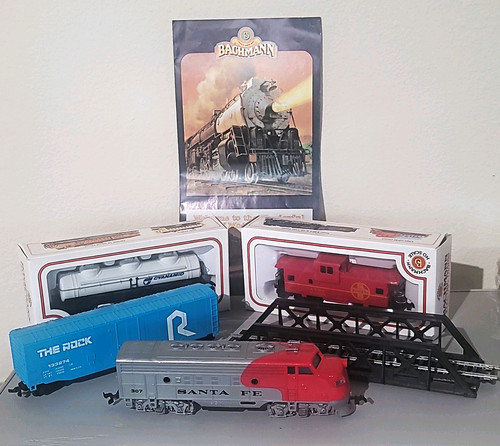 Bachmann santa analog dc - fe,