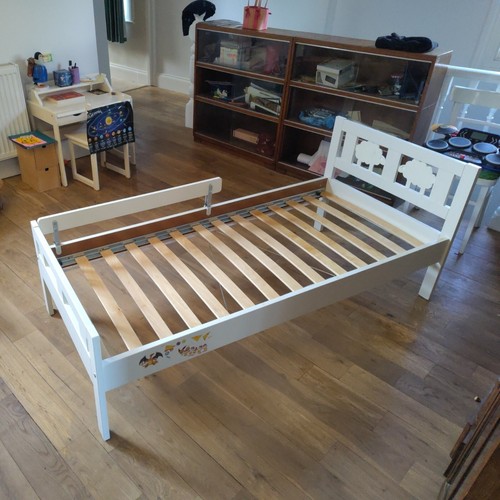 Child single bed frame with - child's,