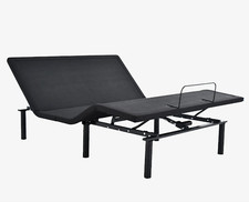 Fromann Adjustable Twin XL Bed Base Frame with Wireless Remote,USB Ports