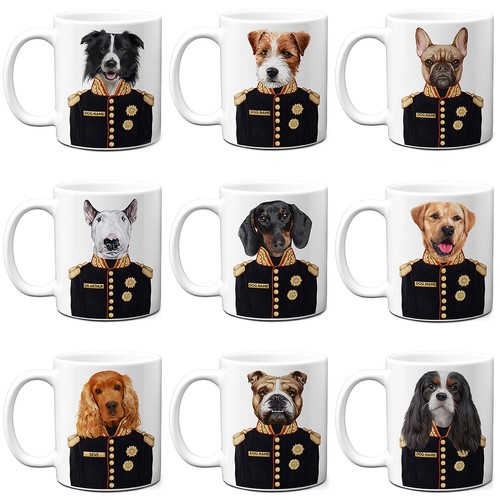 Personalised dog mug - personalised,