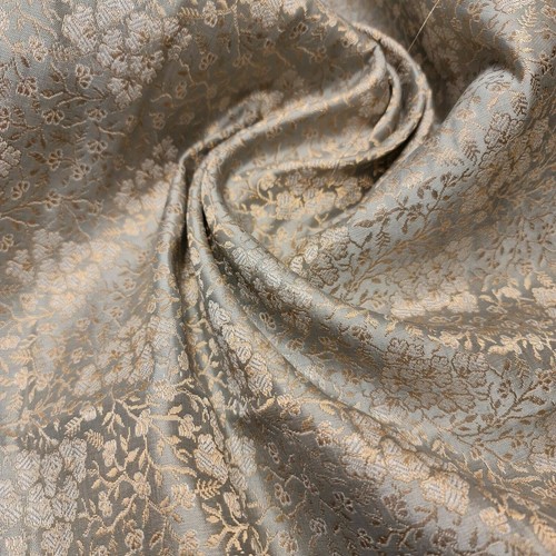 Brocade fabric jacqaurd floral - brocade,