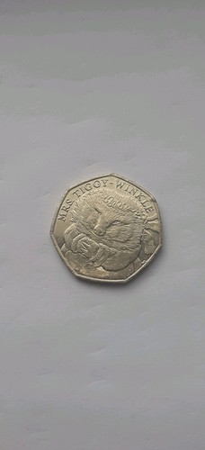 Mrs tiggywinkle 2016 50p - 2016,