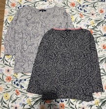 Maine New England Ladies 3/4 Sleeve Grey Tops  Size 16