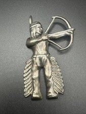 NATIVE AMERICAN FIGURINE WITH