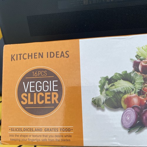 Vegetable slicer - 16-in-1,