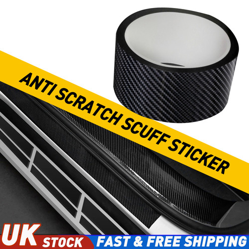 Car door sill protector carbon - car,